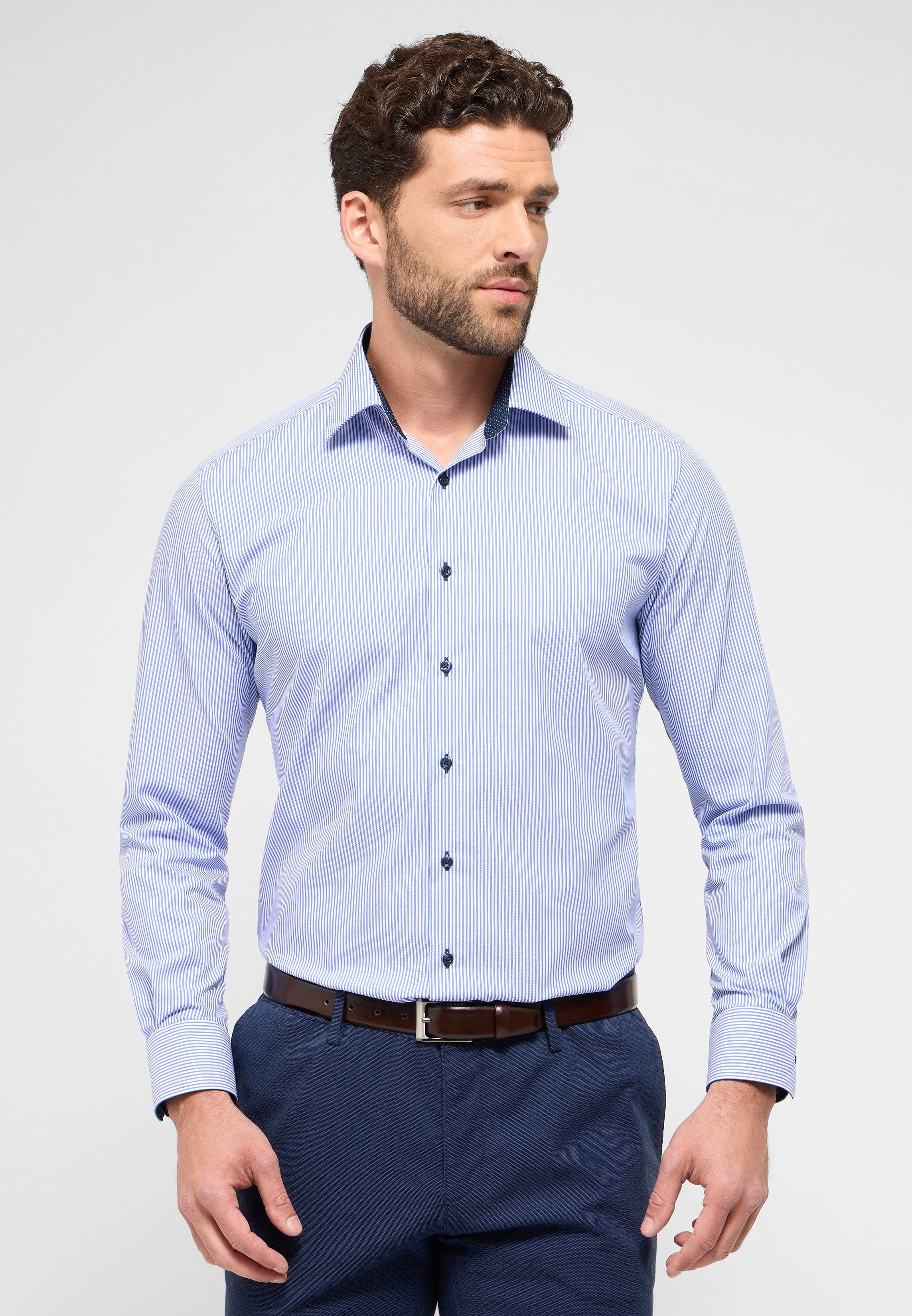 Hemd - Twill -  Langarm