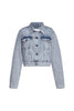 Jeansjacke - Rhinestone