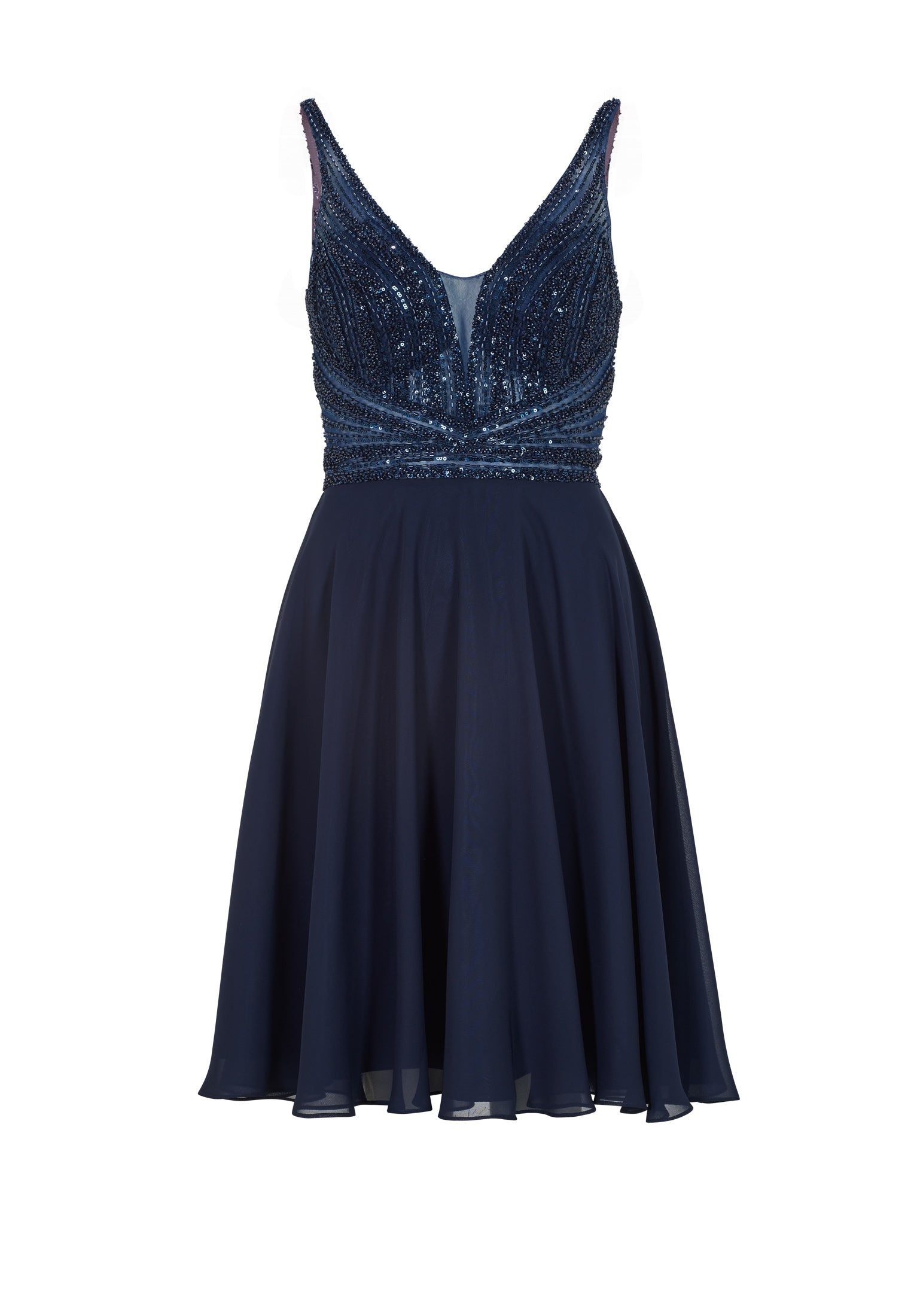 Cocktailkleid -  Pailletten