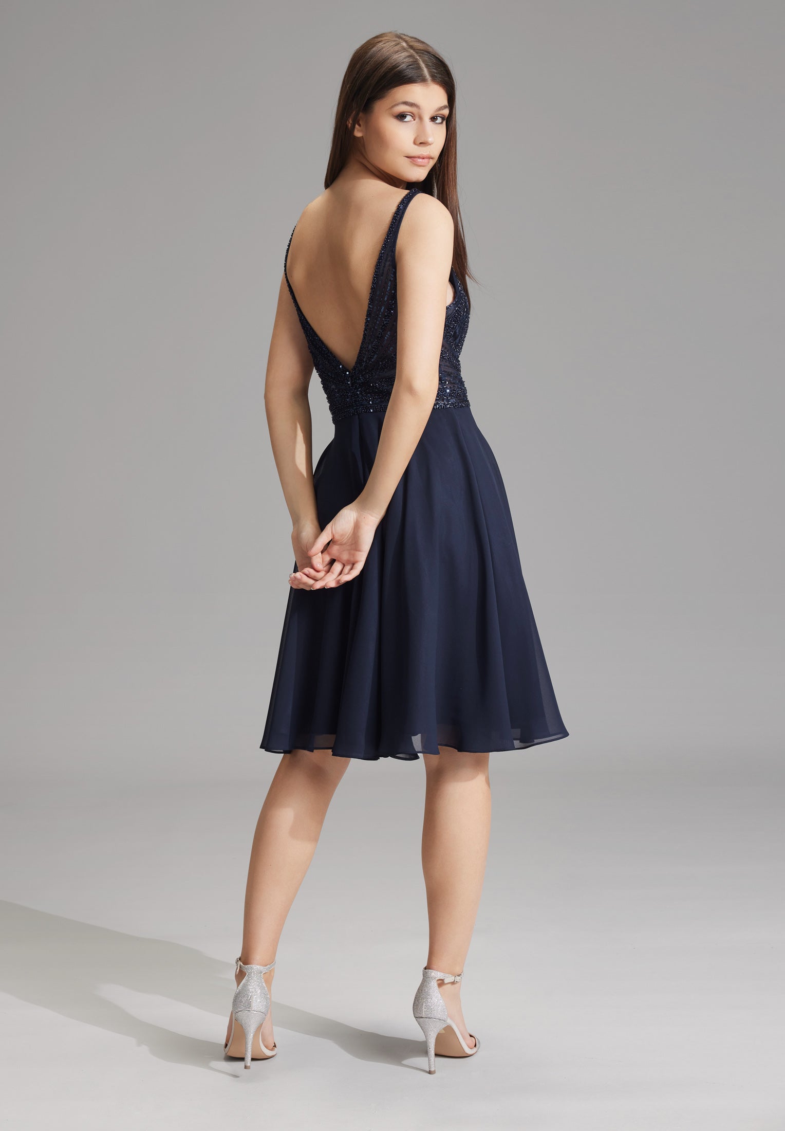 Cocktailkleid -  Pailletten