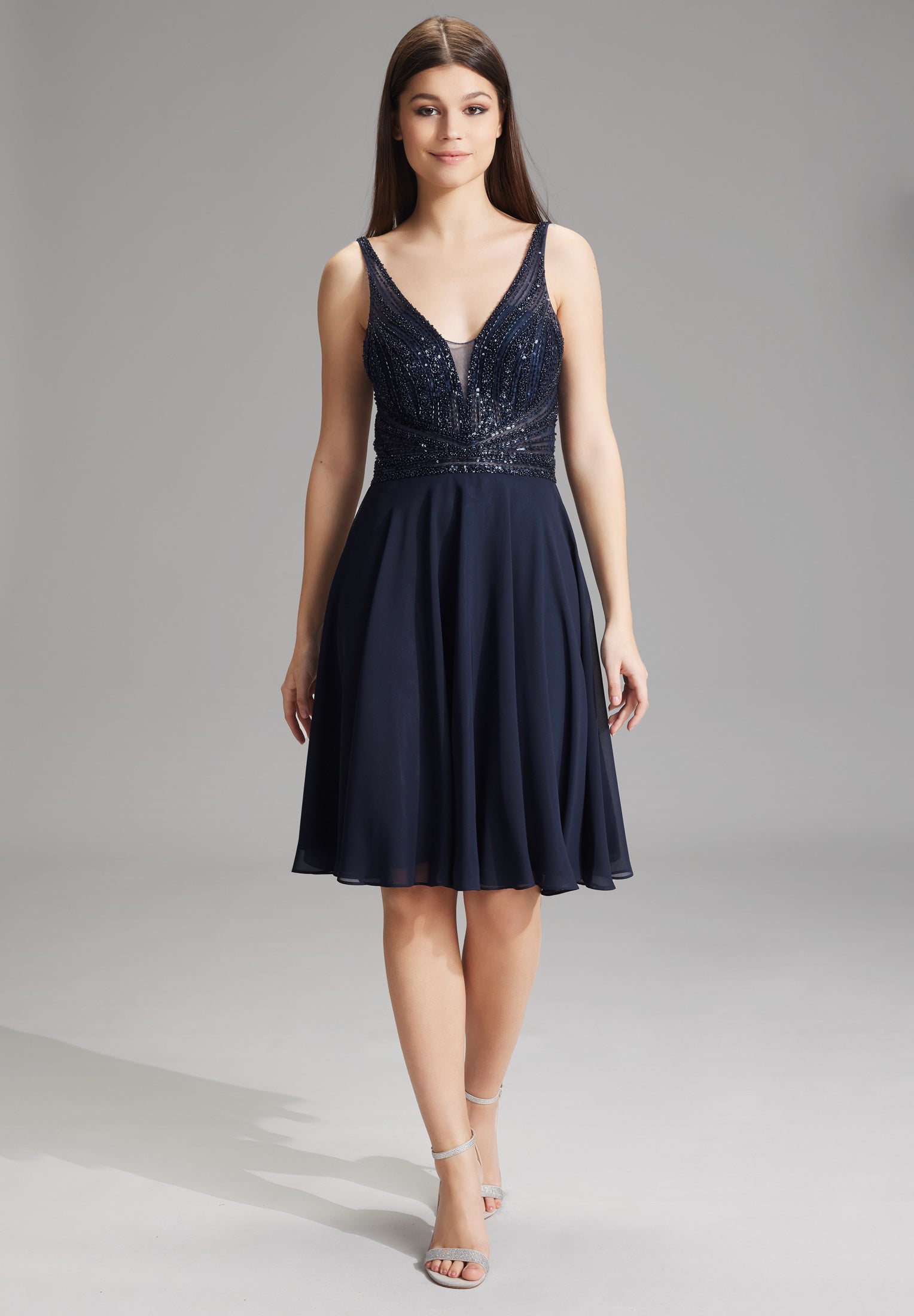 Cocktailkleid -  Pailletten