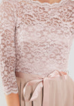 Cocktailkleid - Spitze und Chiffon