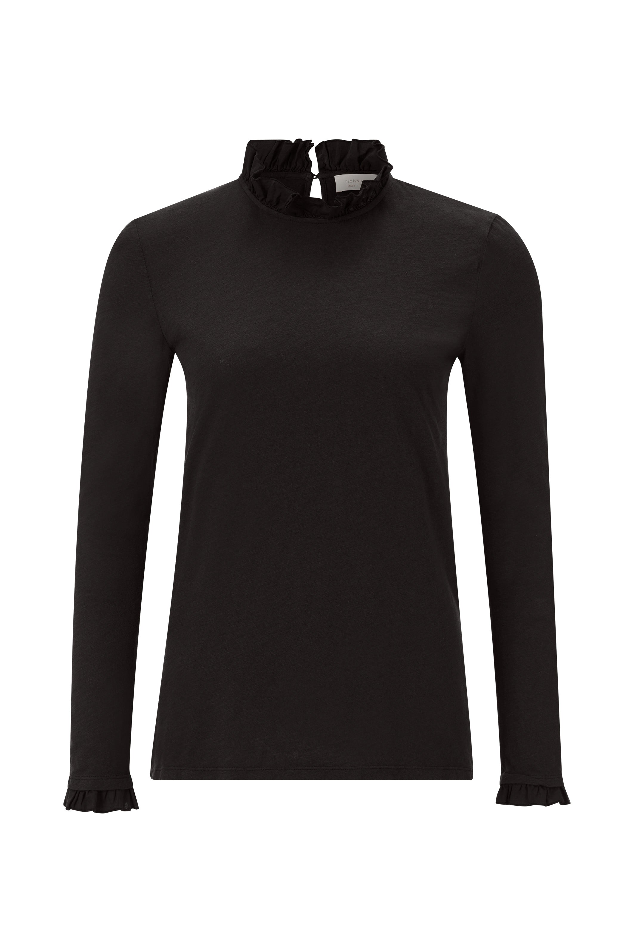 Longsleeve - Stehkragen