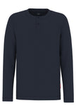Sweatshirt - Knopfleiste