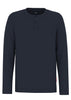 Sweatshirt - Knopfleiste
