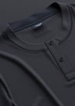 Sweatshirt - Knopfleiste