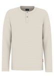 Sweatshirt - Knopfleiste