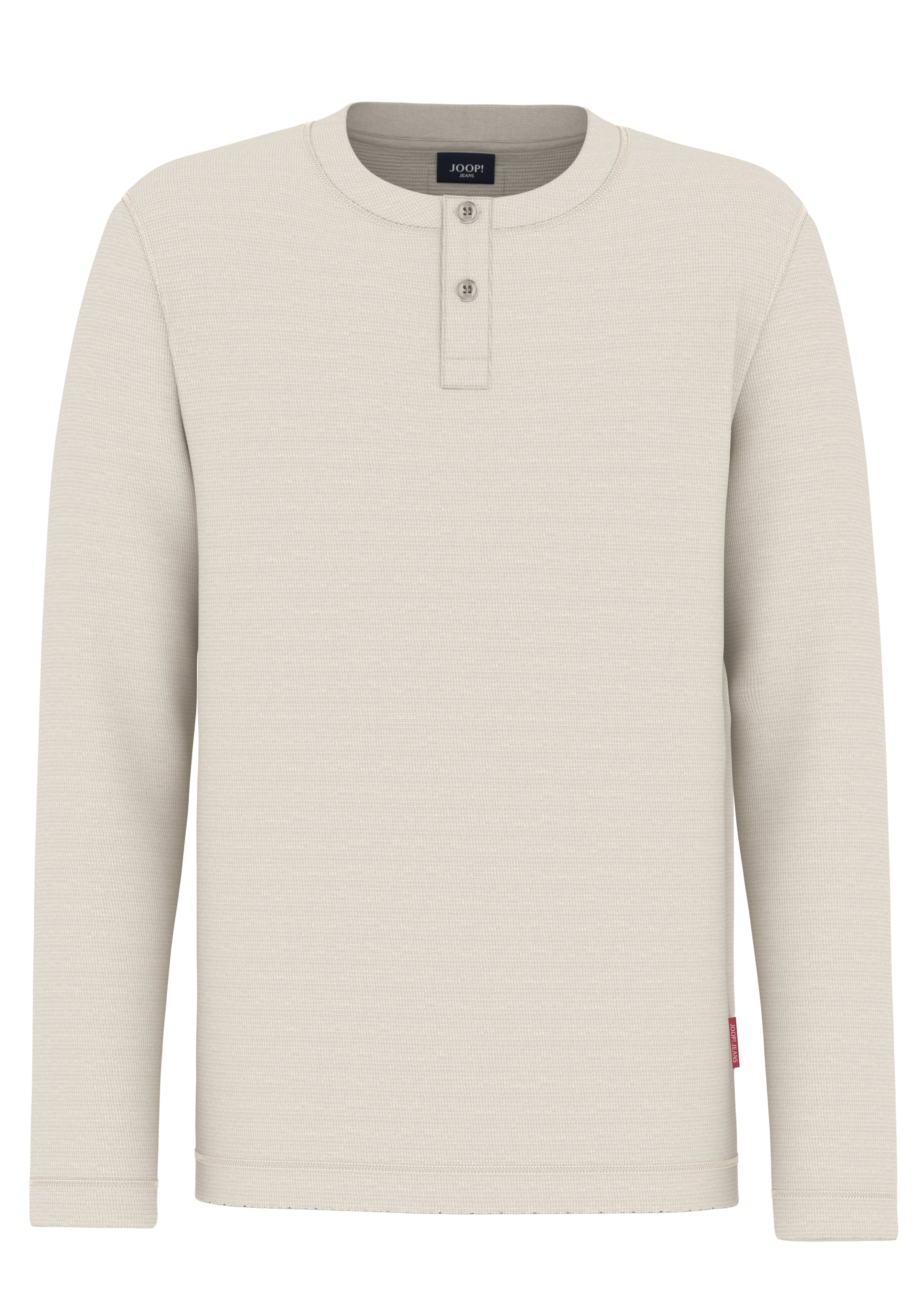 Sweatshirt - Knopfleiste