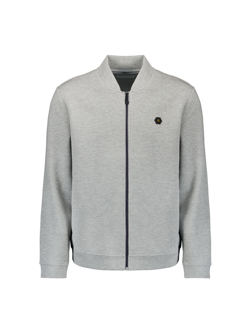 Sweatjacke - Stehkragen