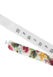 Set - Fliege+Tuch -  Blumen