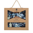 Set - Fliege+Tuch -  Blumen