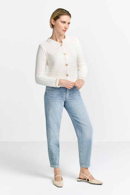 Strickjacke - Boxy