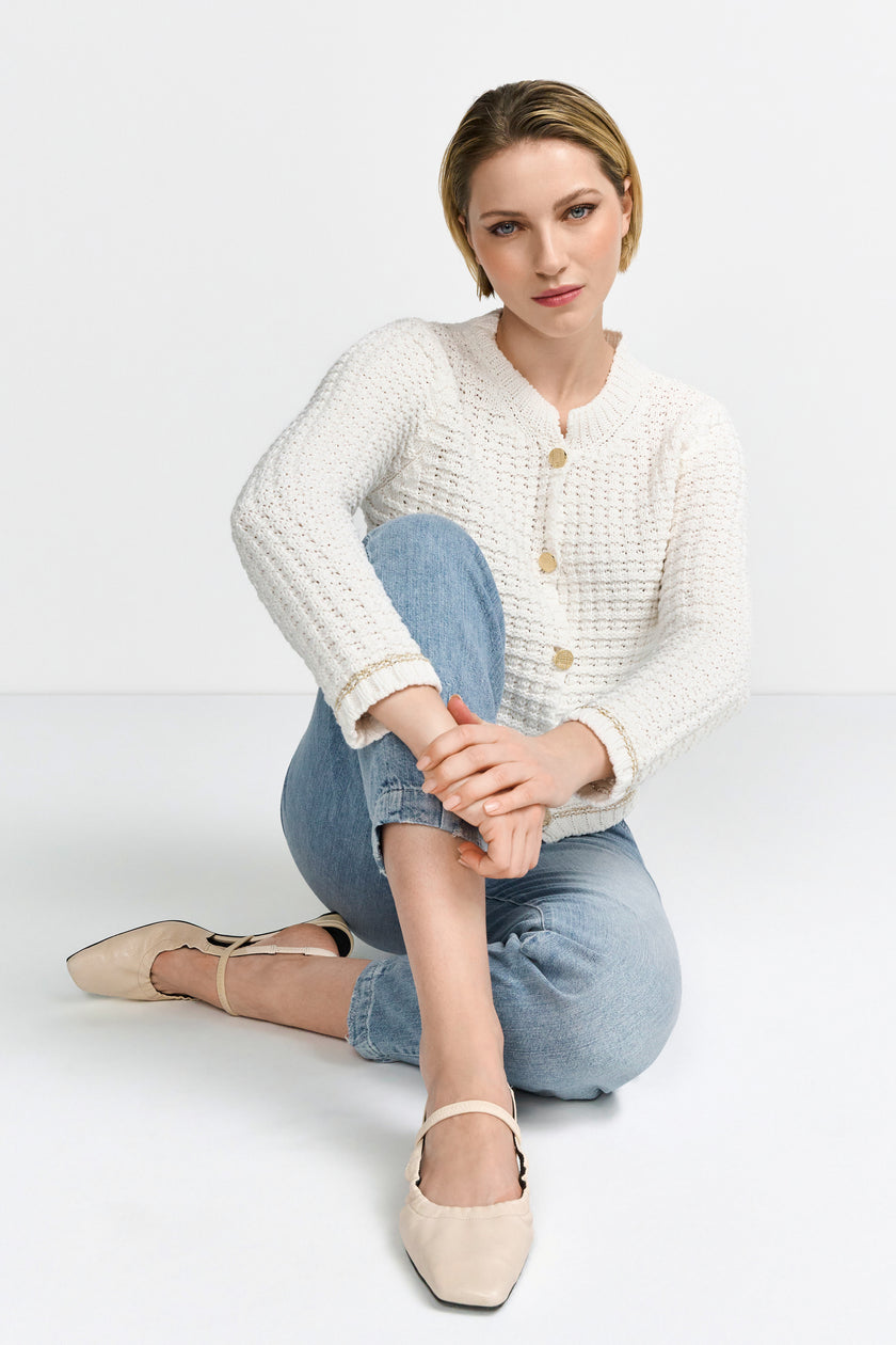 Strickjacke - Boxy