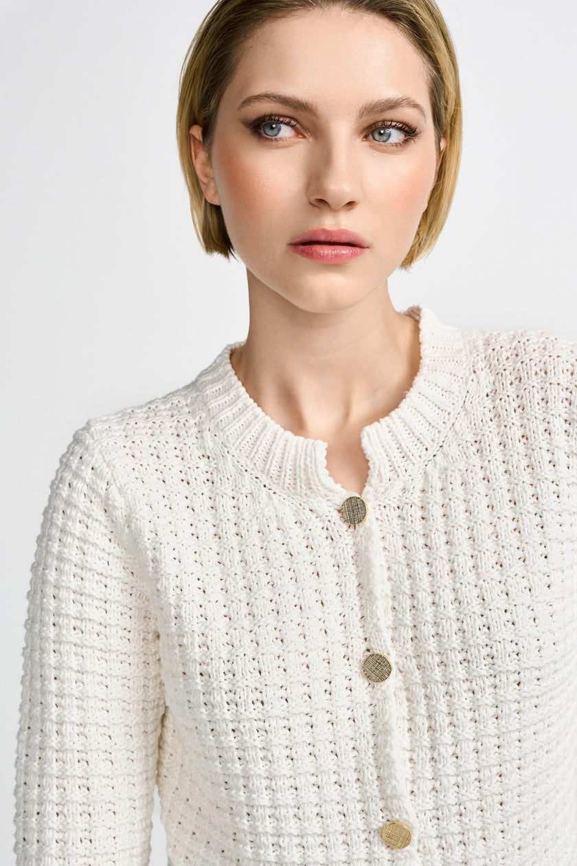Strickjacke - Boxy