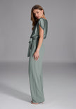 Jumpsuit - Material-Mix