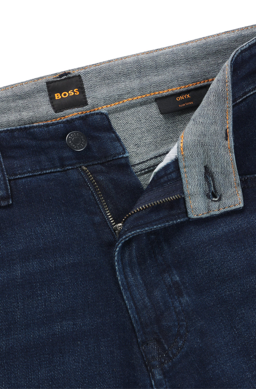 Tapered-Fit Jeans