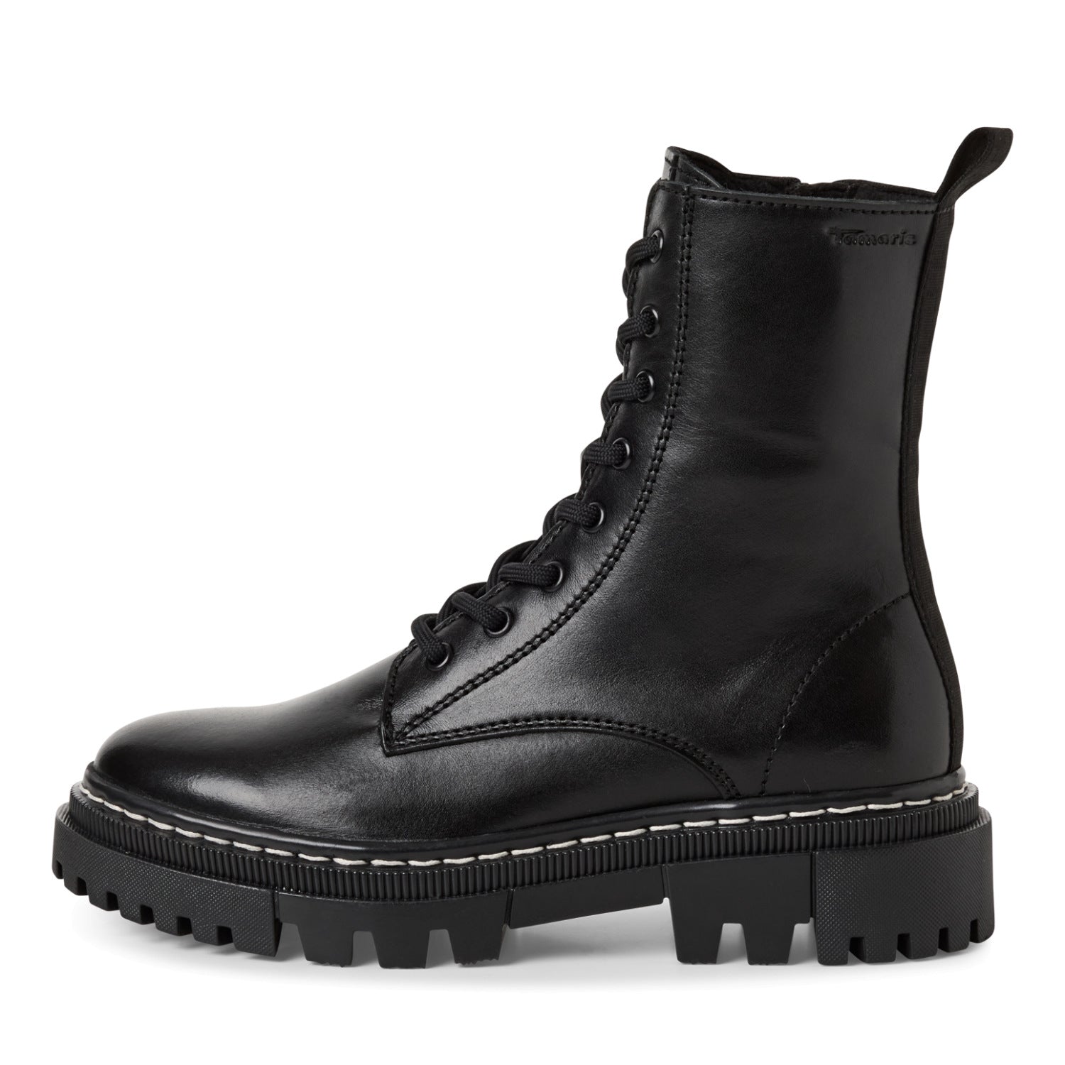 Schnürstiefel - Leder