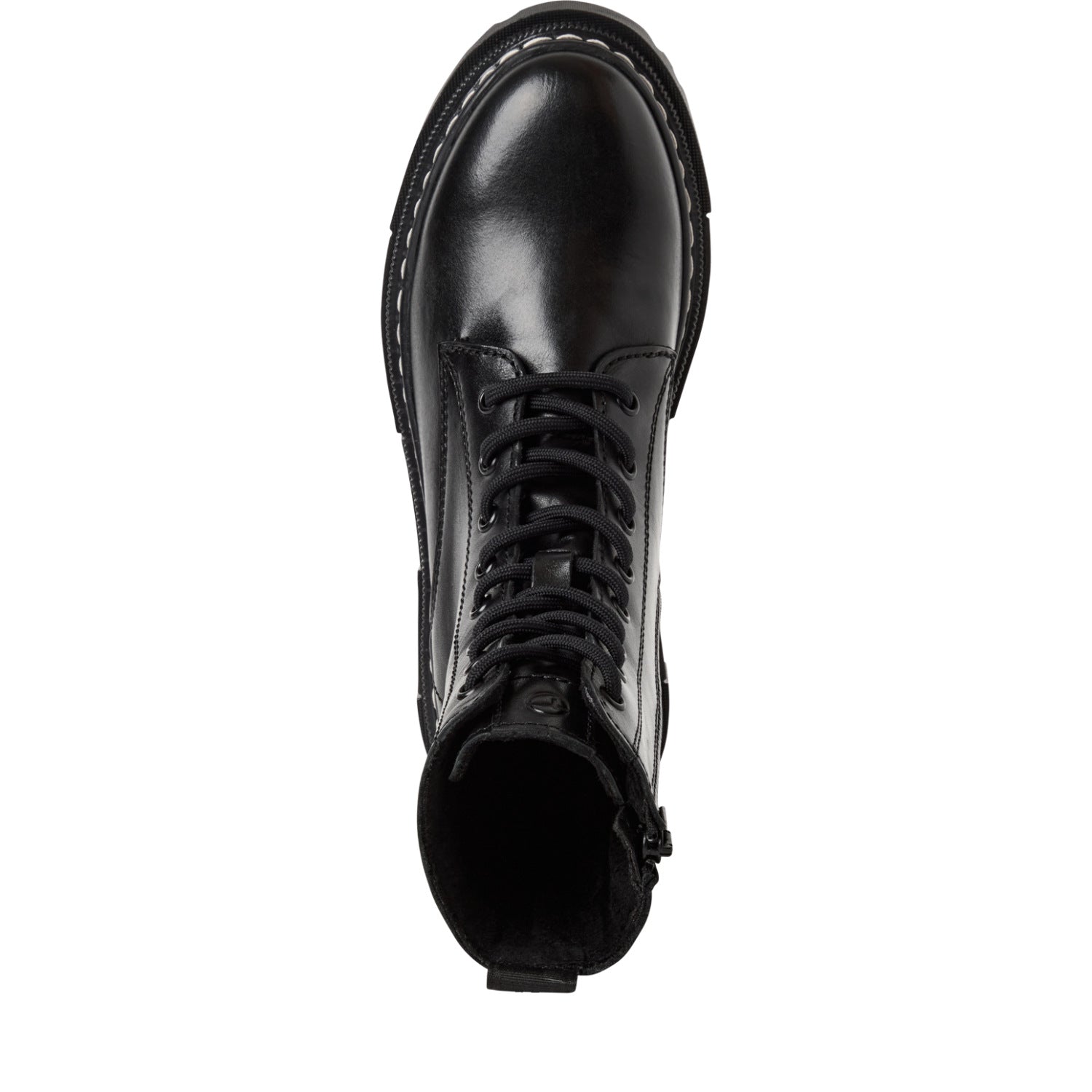 Schnürstiefel - Leder