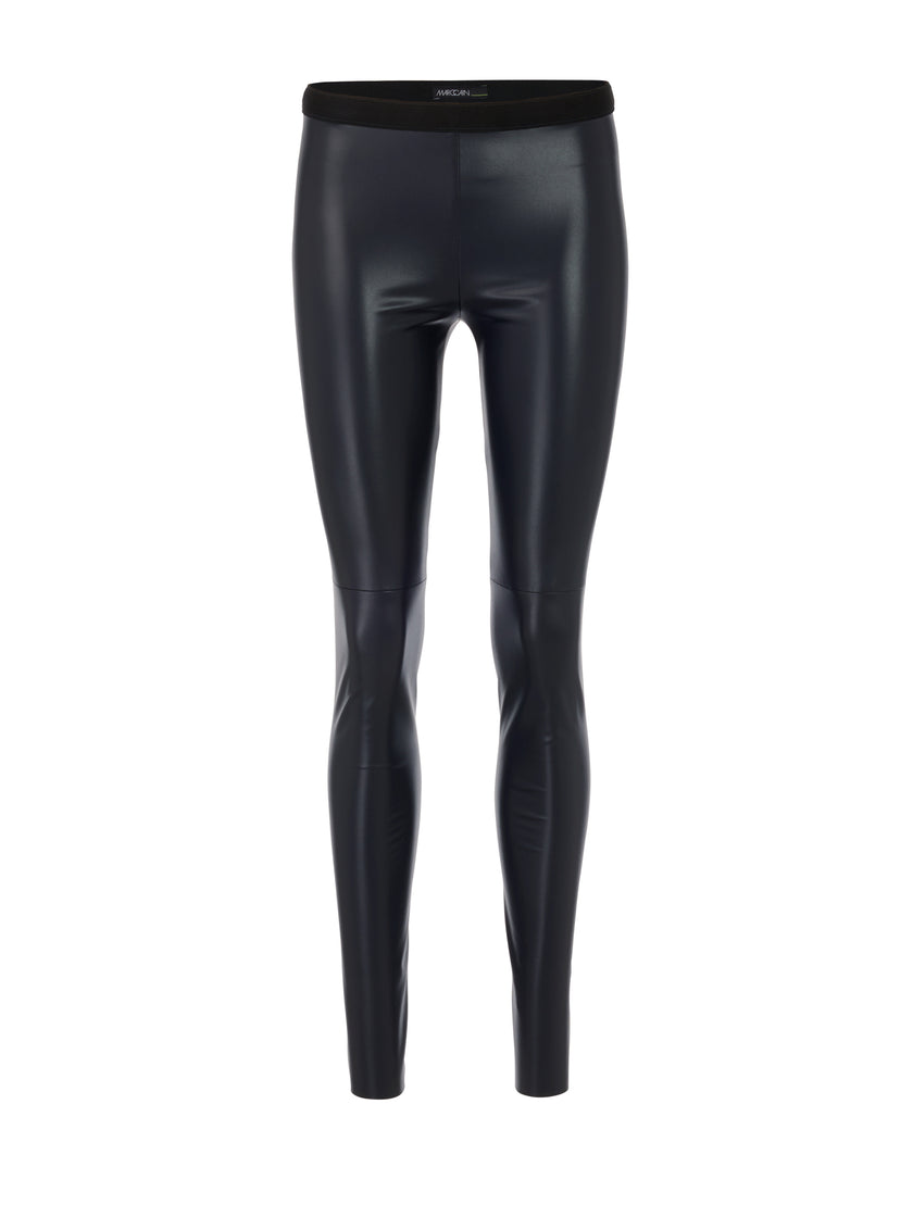 Leggings - Lederimitat