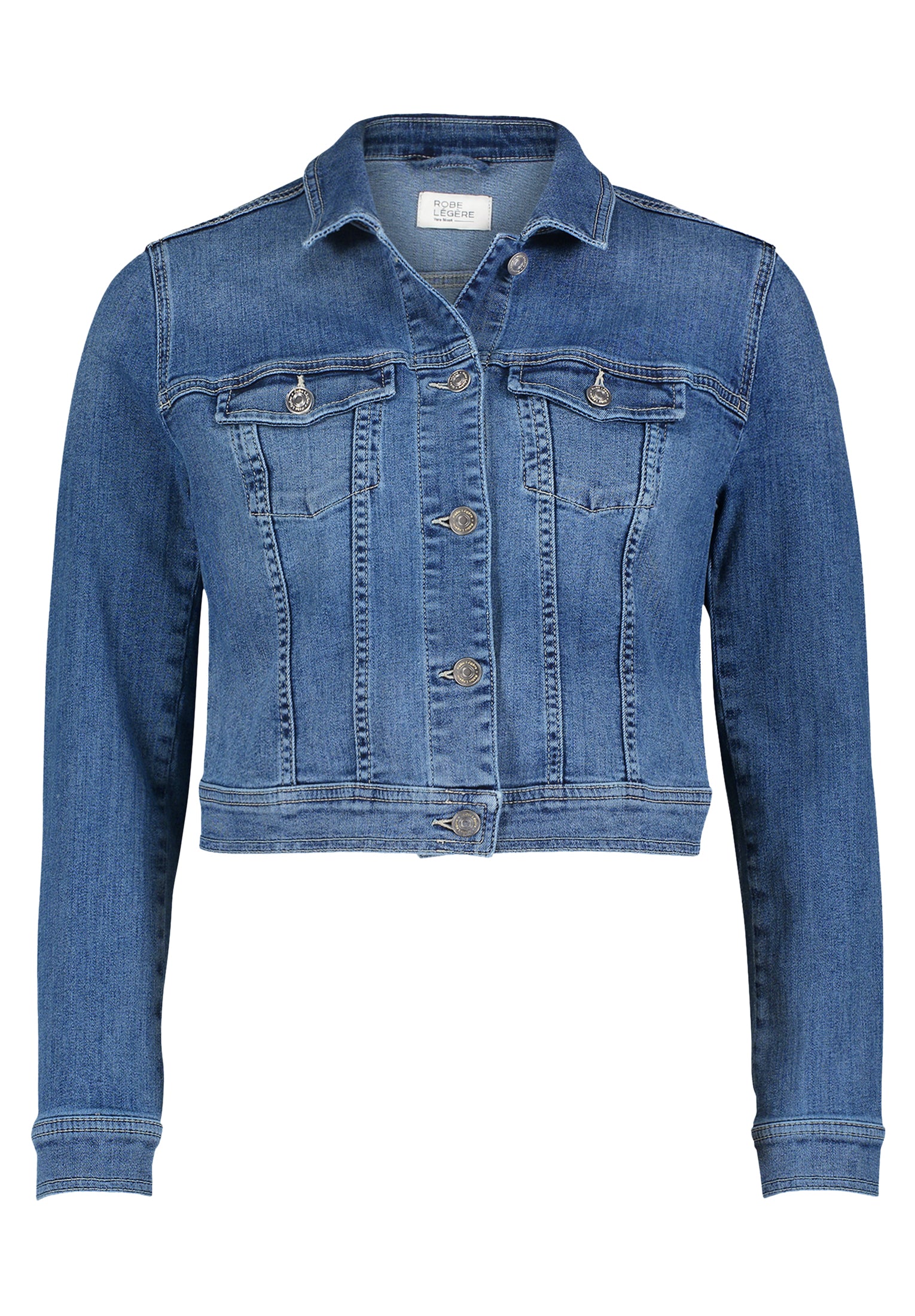 Jeansjacke - verkürzt