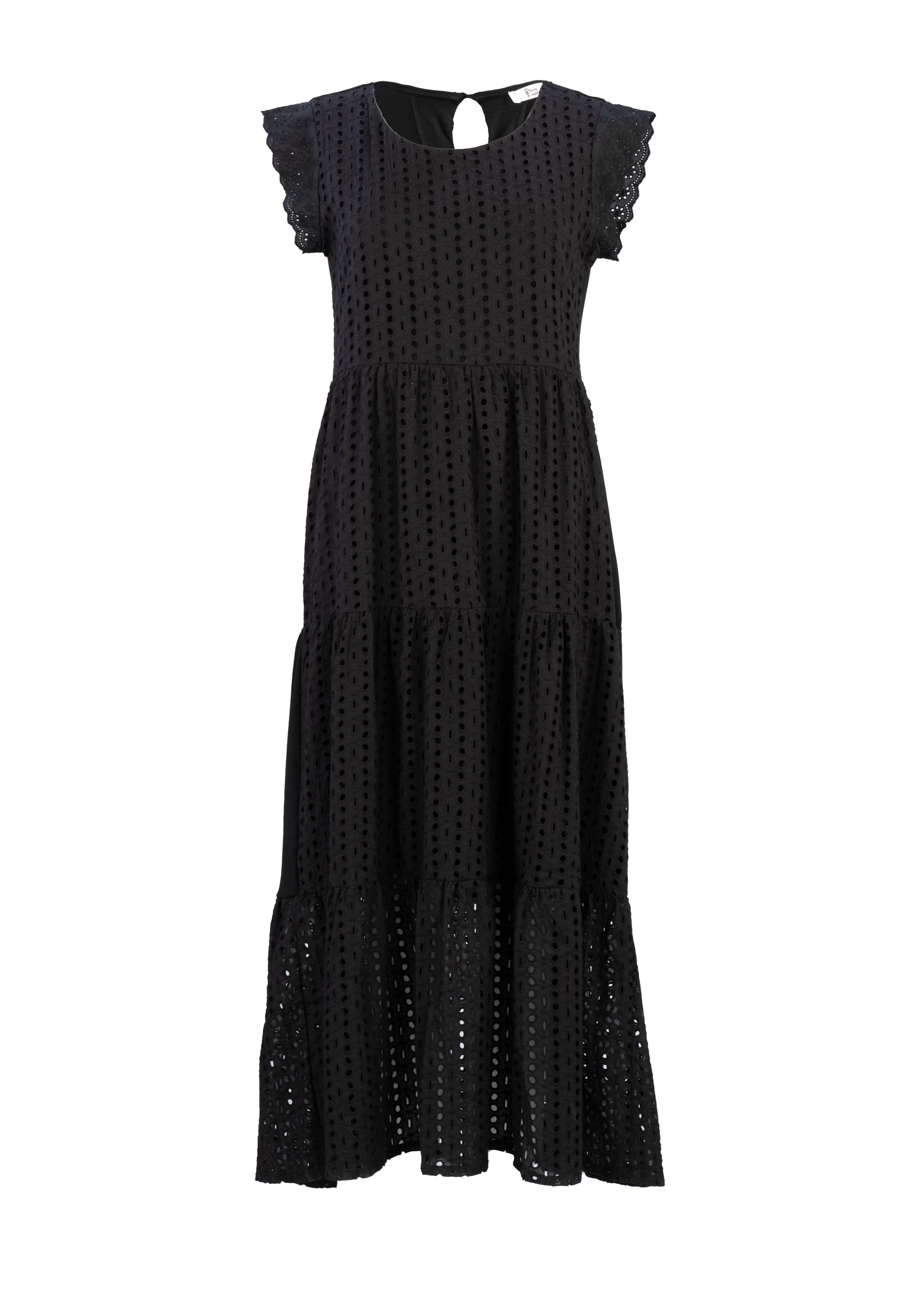 Kleid - Lochstrickerei