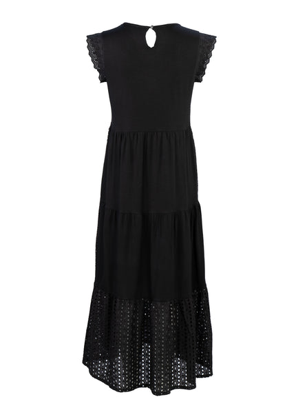 Kleid - Lochstrickerei