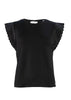 T-Shirt - Spitzenbesatz