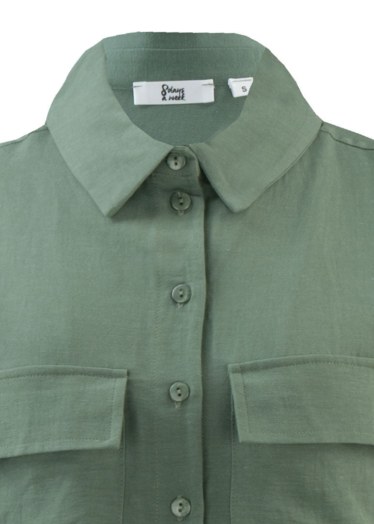 Bluse - Leinen