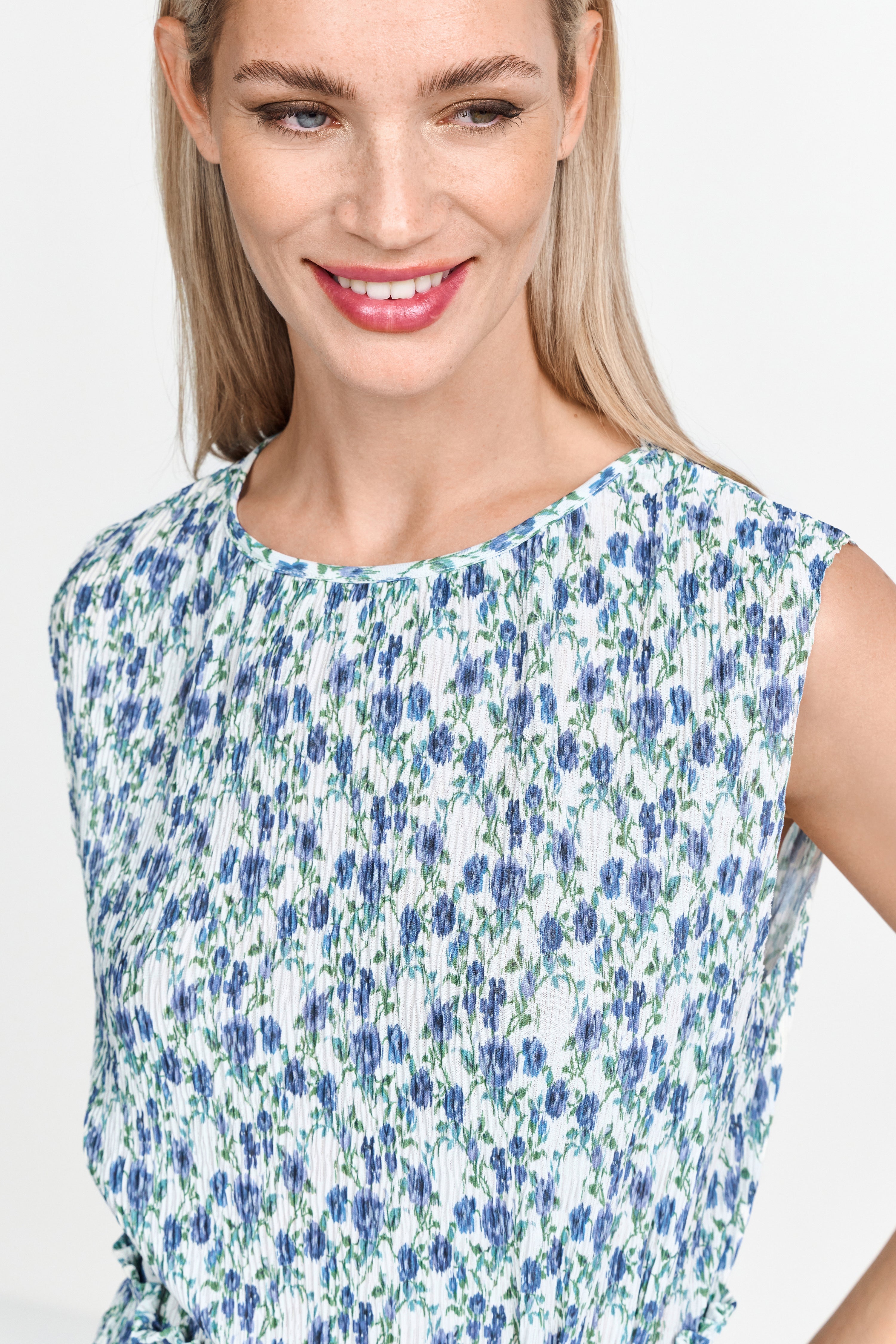 Top - Crinkle-Optik