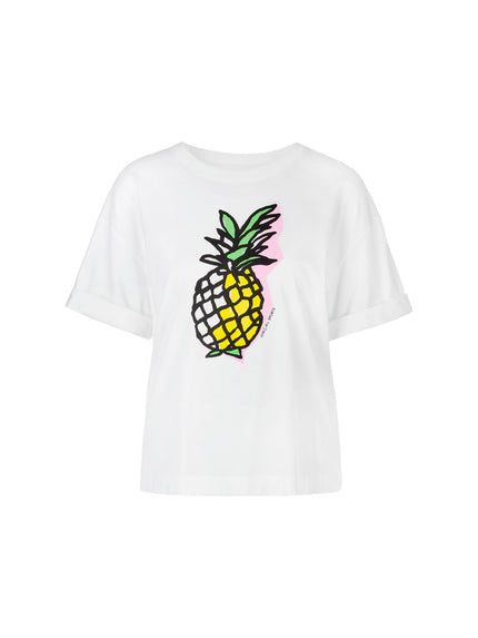 ONLINE EXKLUSIV - T-Shirt - Ananasprint