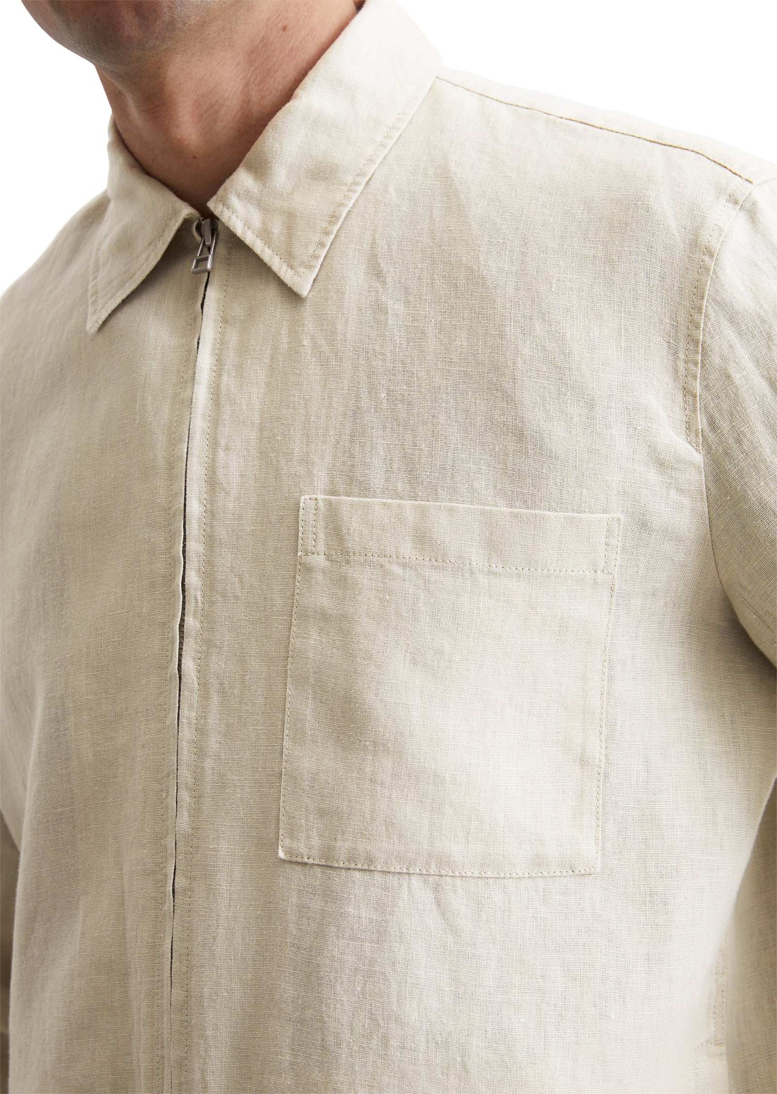 Overshirt - Leinen