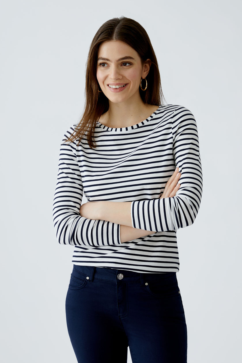 Langarmshirt - Ringel