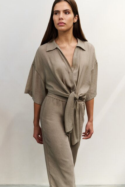 Bluse - Zierknoten