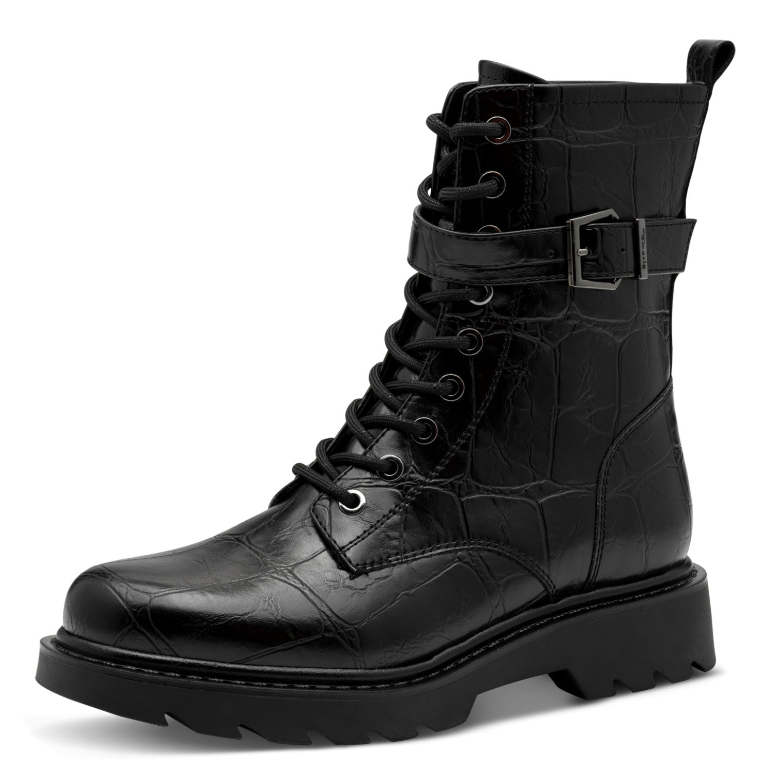 Schnürboots - Lederimitat