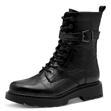Schnürboots - Lederimitat