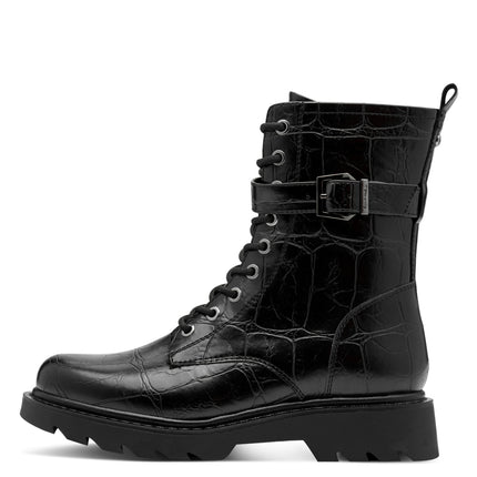 Schnürboots - Lederimitat