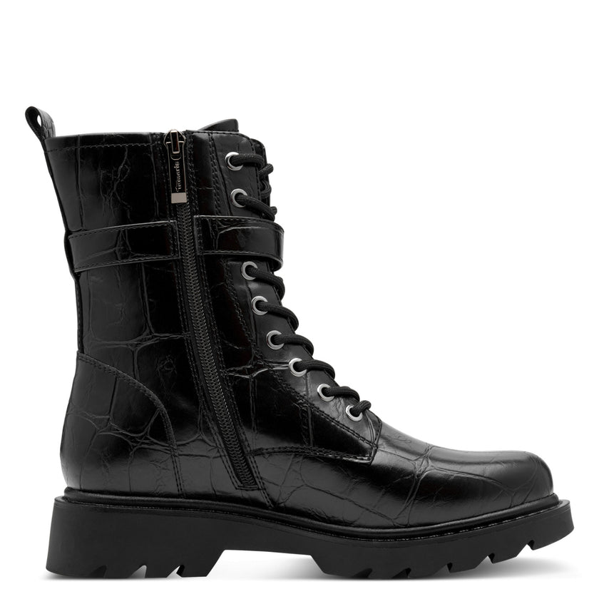 Schnürboots - Lederimitat
