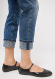 Jeans - CICI CROP FONT