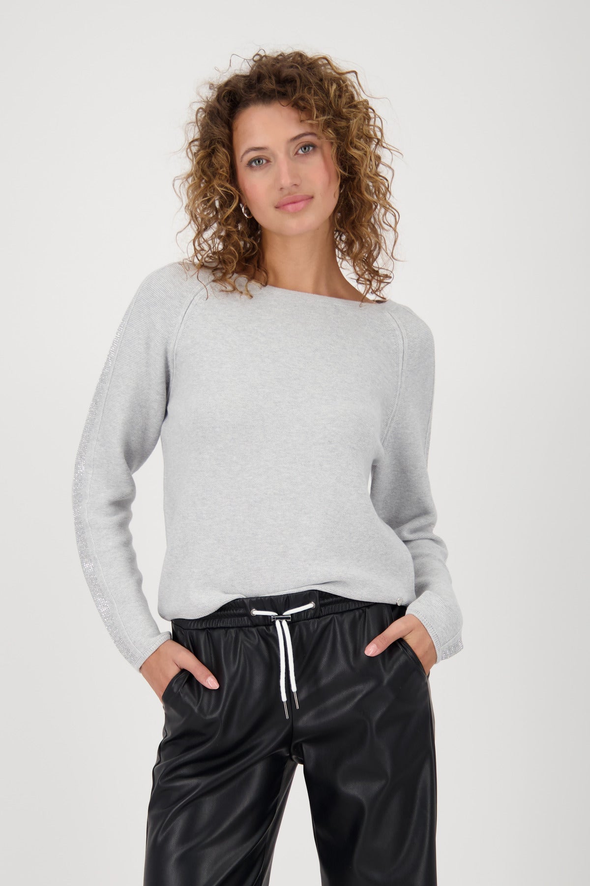 Pullover - Strassbesatz
