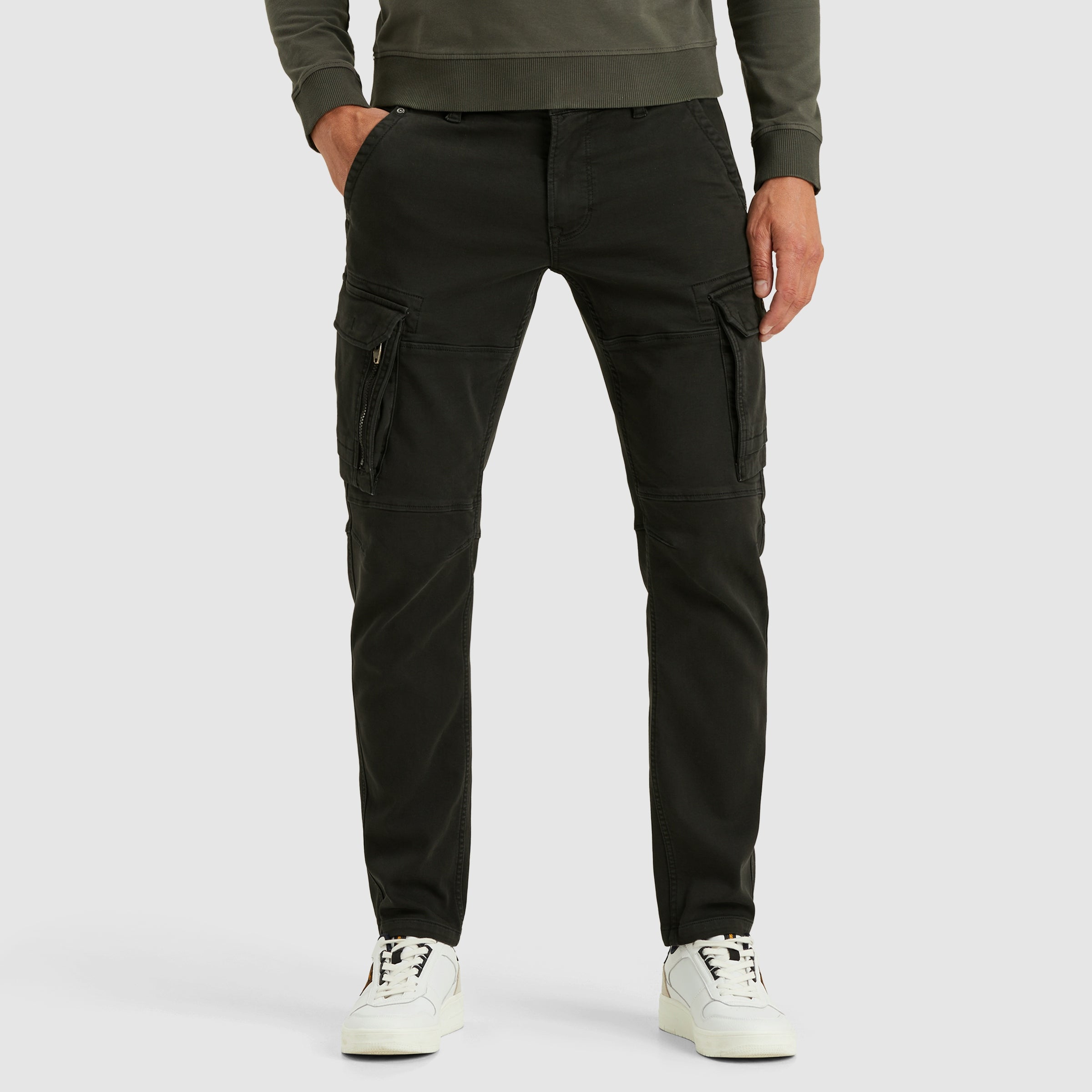 Cargohose - Sweatstoff