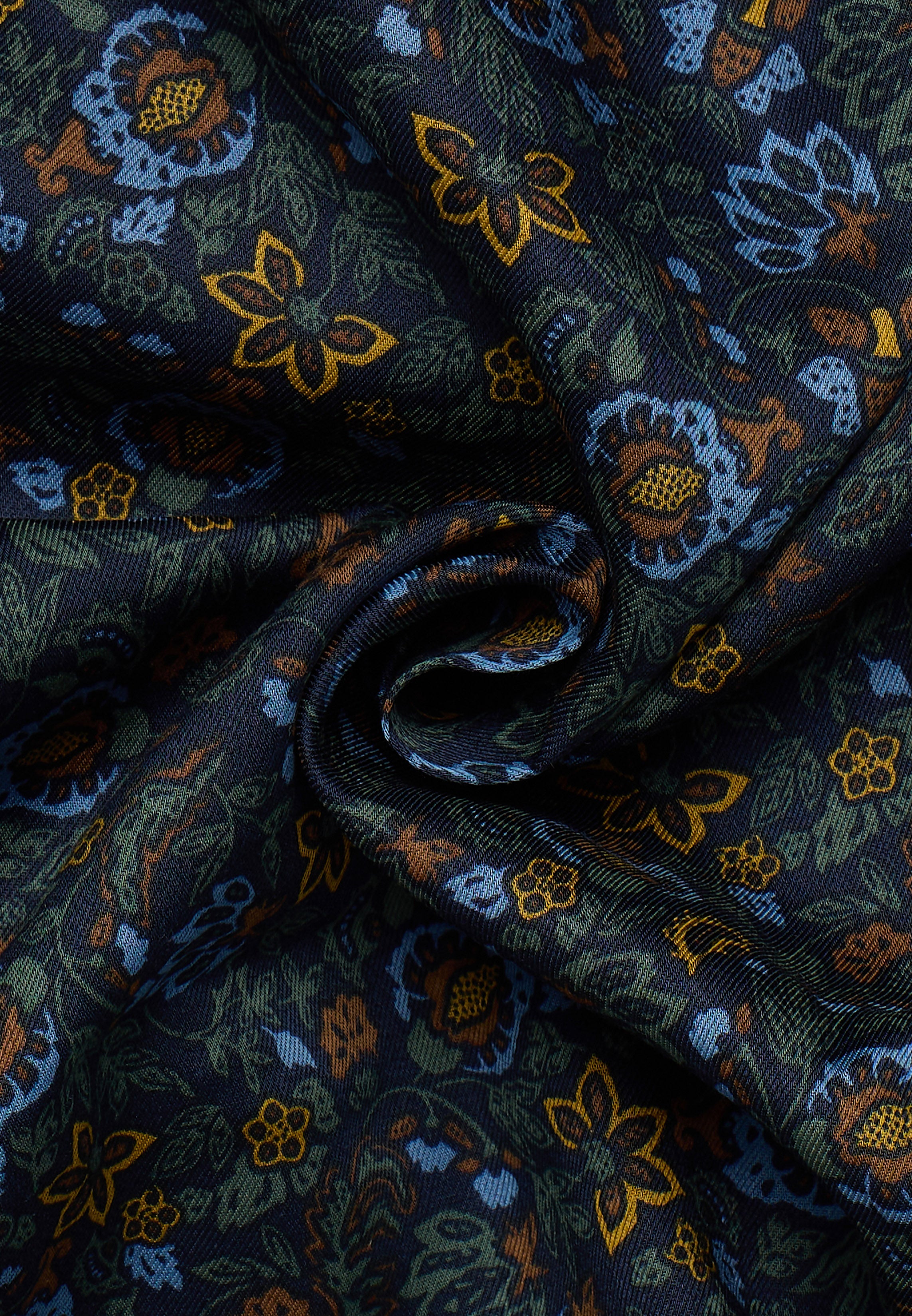 Langarmhemd - Twill