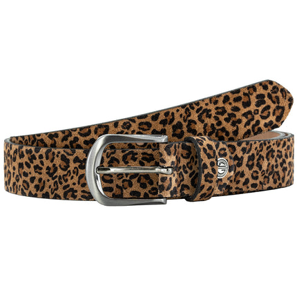 Ledergürtel - Animalprint