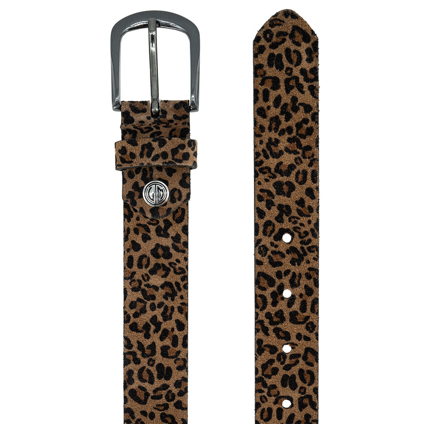 Ledergürtel - Animalprint