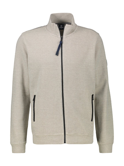Sweatjacke - Stehkragen