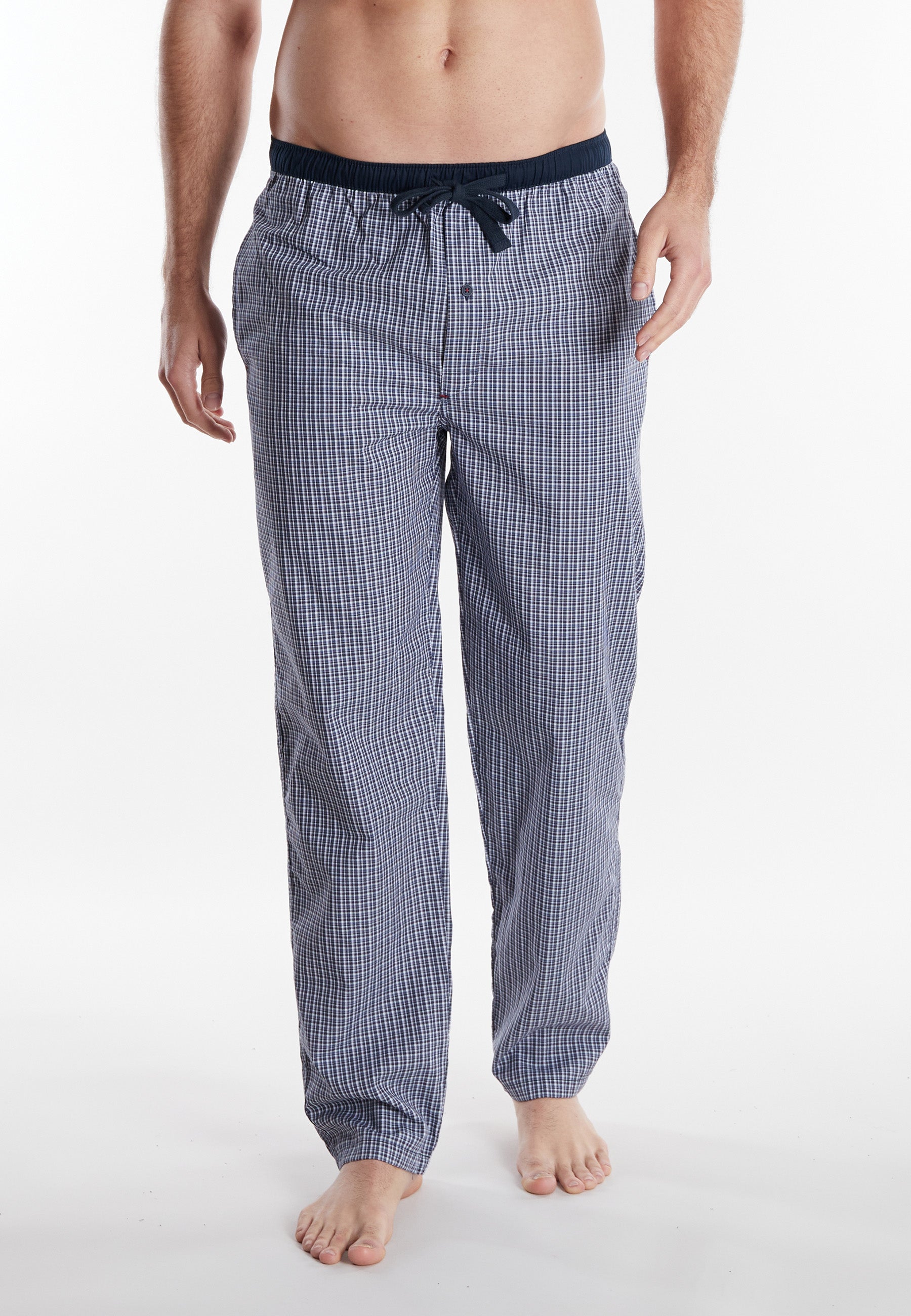 Lange-Hose - kariert - 1er Pack