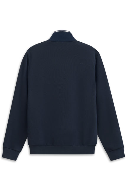 Sweatjacke - Steppeinsätze
