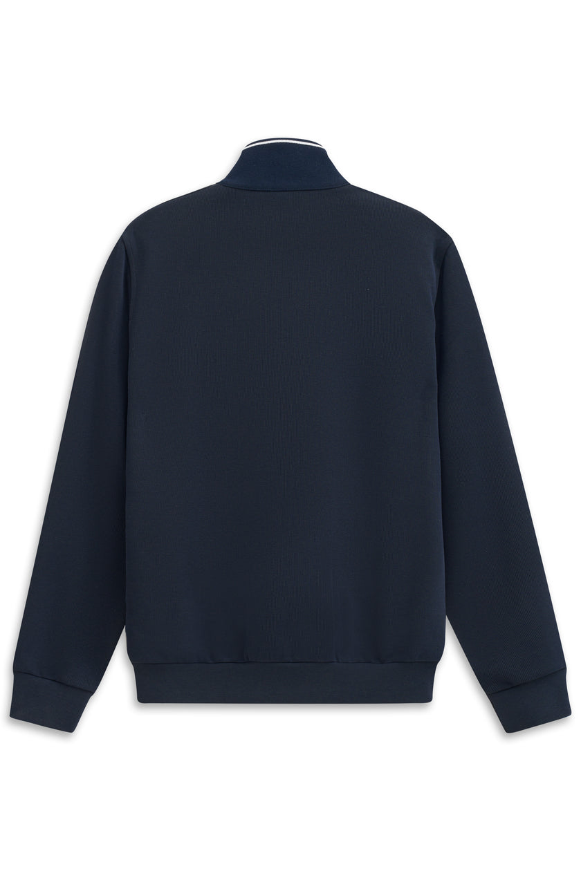 Sweatjacke - Steppeinsätze