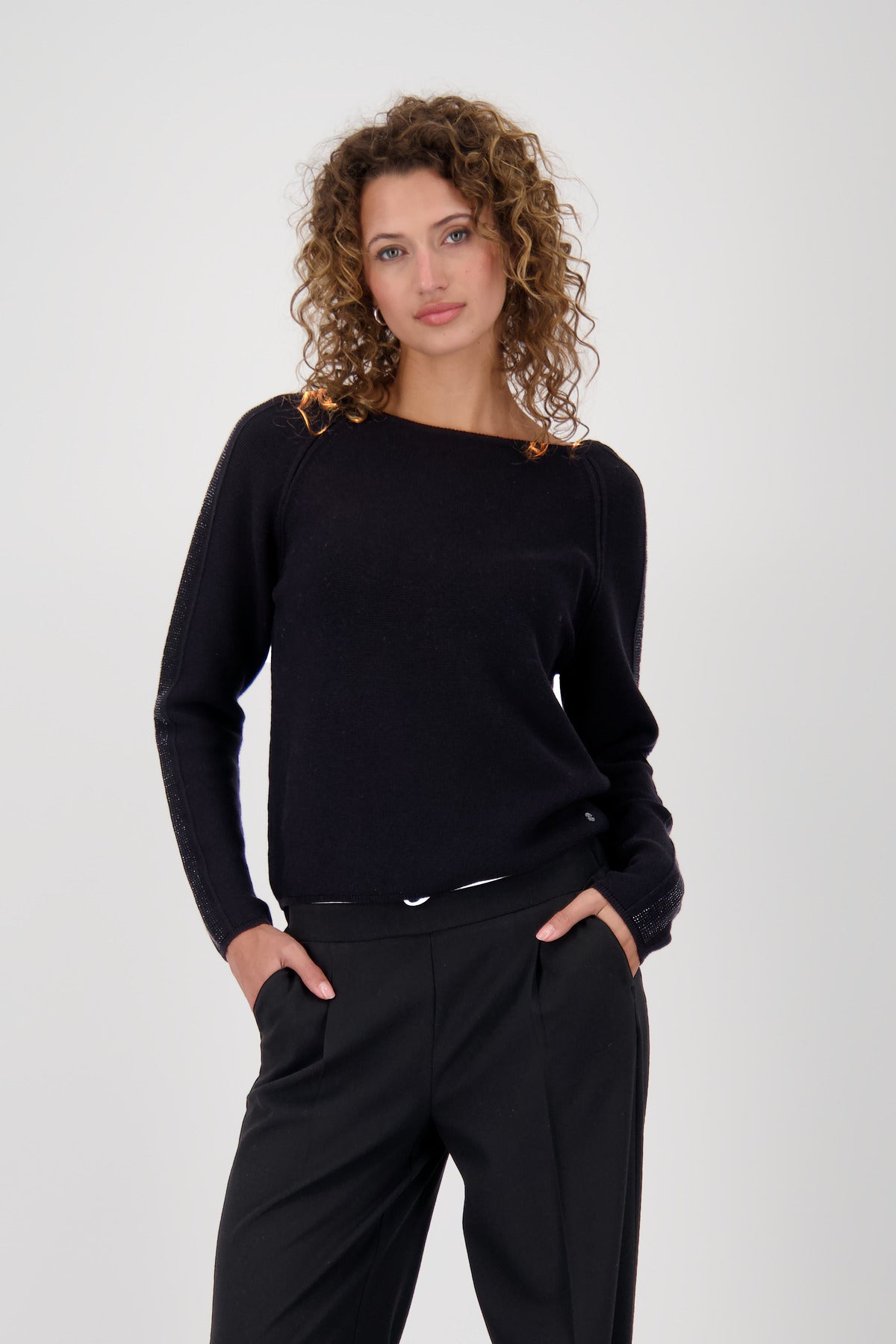 Pullover - Strassbesatz