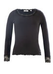 ONLINE EXCLUSIV - T-Shirt - Spitzenbesatz