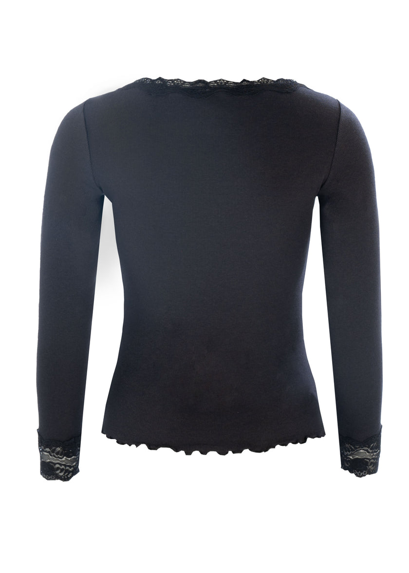 ONLINE EXCLUSIV - T-Shirt - Spitzenbesatz